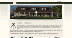 Desktop Screenshot of madisongolfclub.org